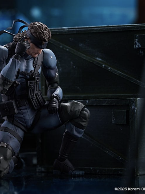 Max Factory Metal Gear Solid 2: Sons of Liberty Figma Action Figure Solid Snake MGS2 Ver. Updated Edition 16 cm