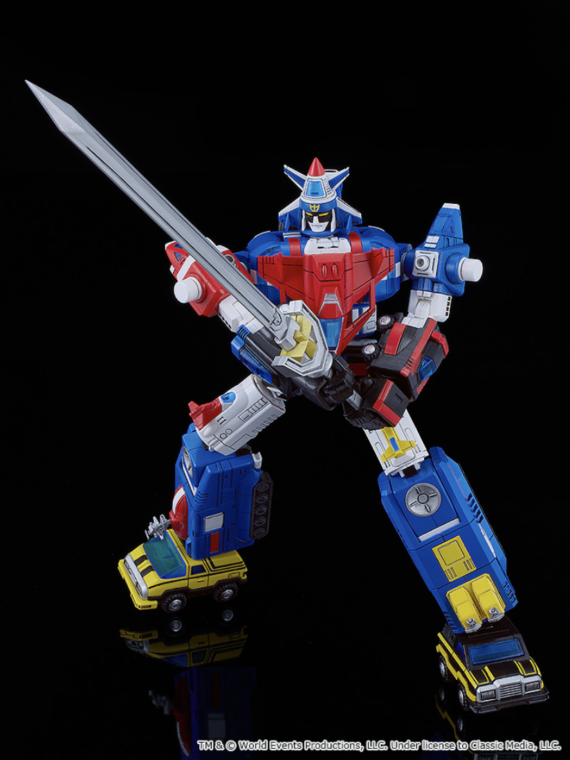 Goodsmile Armored Fleet Dairugger Xv Moderoid Model kit pvc 20 cm