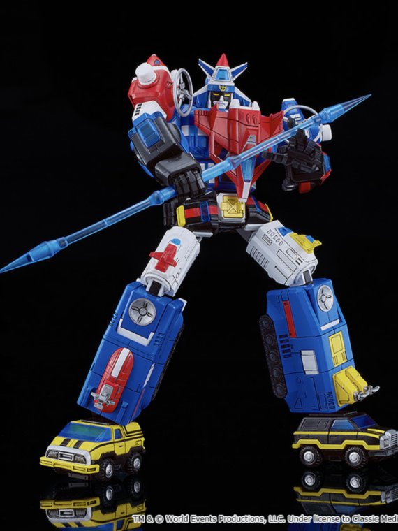 Goodsmile Armored Fleet Dairugger Xv Moderoid Model kit pvc 20 cm