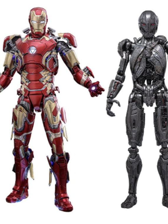 Hot Toys Avengers: Age of Ultron Movie Masterpiece Diecast Action Figure 1/6 Iron Man Mark XLIII (2.0) (Deluxe Version) 32 cm