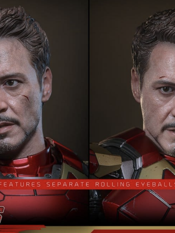 Hot Toys Avengers: Age of Ultron Movie Masterpiece Diecast Action Figure 1/6 Iron Man Mark XLIII (2.0) (Deluxe Version) 32 cm