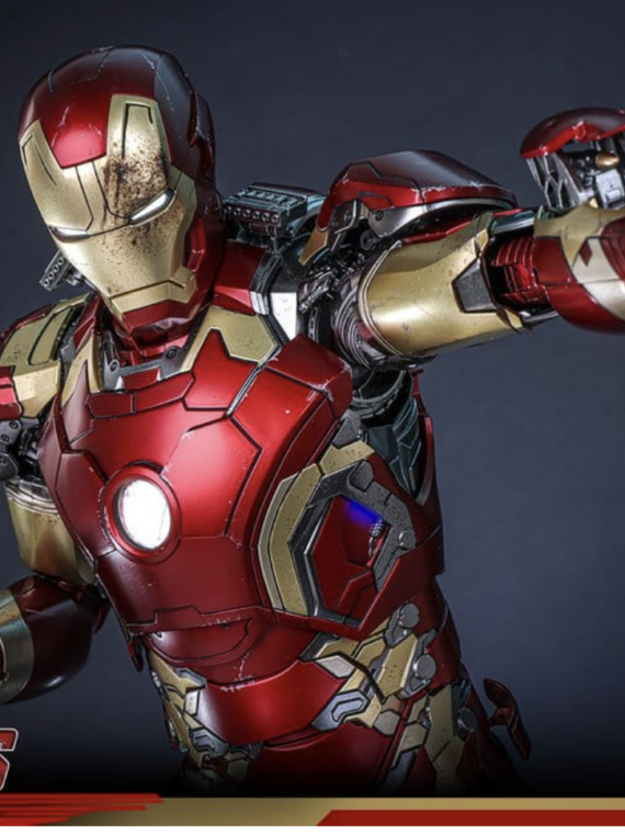 Hot Toys Avengers: Age of Ultron Movie Masterpiece Diecast Action Figure 1/6 Iron Man Mark XLIII (2.0) (Deluxe Version) 32 cm