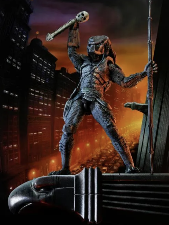 Neca Predator 2 City Hunter Predator Poster Series Action Figure pvc 20 cm