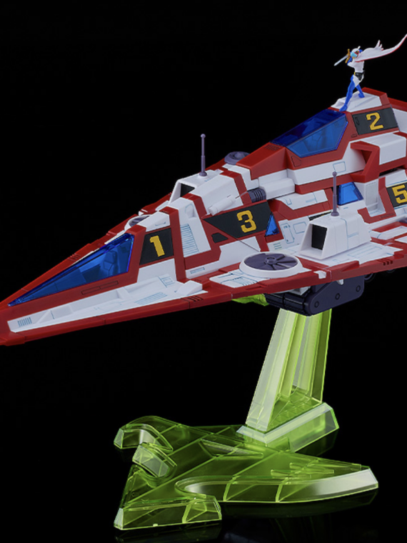 Goodsmile Gatchaman Fighter Gatcha Spartan Unite Color Moderoid Model kit 33 cm