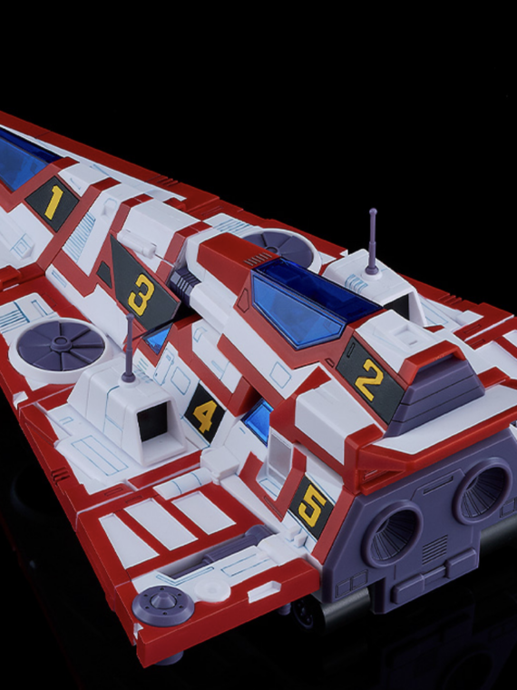 Goodsmile Gatchaman Fighter Gatcha Spartan Unite Color Moderoid Model kit 33 cm