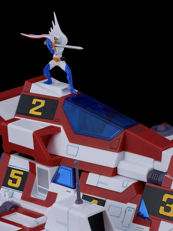 Goodsmile Gatchaman Fighter Gatcha Spartan Unite Color Moderoid Model kit 33 cm