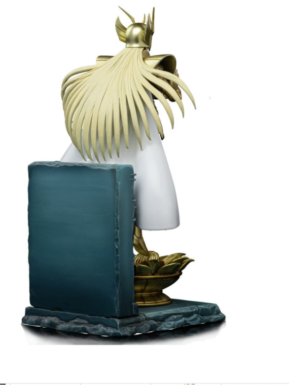 Iron studios Saint Seiya Virgo Shaka statua 1/10 poliresina 28 cm