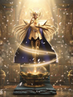 Iron studios Saint Seiya Virgo Shaka statua 1/10 poliresina 28 cm