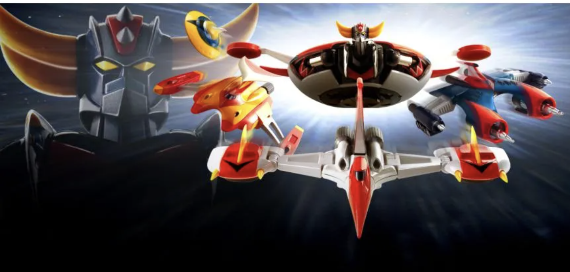 Bandai Soul of Chogokin Gx-04s Grendizer Reissue Robot 18 cm metallo/abs