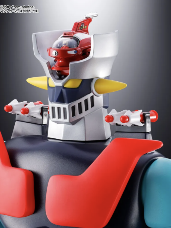 Bandai Mazinger Z Jet Pileder Popynica replica metallo 6,5 cm