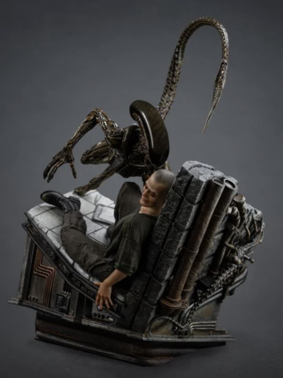 Iron Studios Alien 3 Ellen Ripley And Dog Alien 1/10 Statue 23 cm