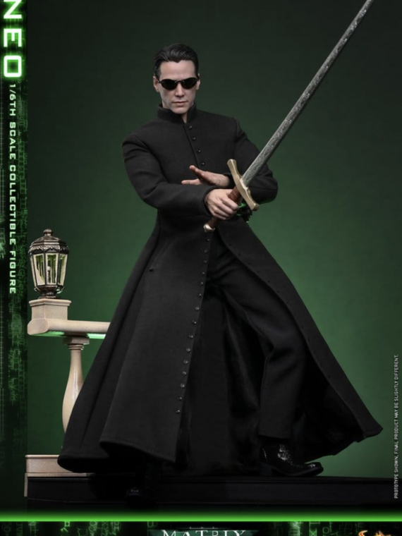 Hot Toys Matrix Movie Masterpiece Action Figure 1/6 Neo 31 cm Action figures Matrix