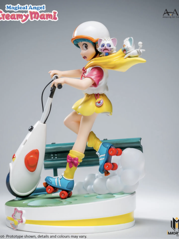 Immortals Collectibles Magical Angel Creamy Mami Yu Morisawa Let's Roll! Statue resina