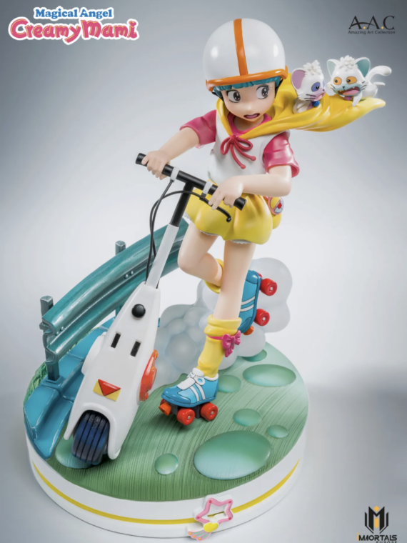 Immortals Collectibles Magical Angel Creamy Mami Yu Morisawa Let's Roll! Statue resina