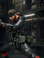 Kaiyodo Revoltech A.y. Metal Gear Solid Delta Naked Snake Sneaking Suit Ver Action Figure 17 cm