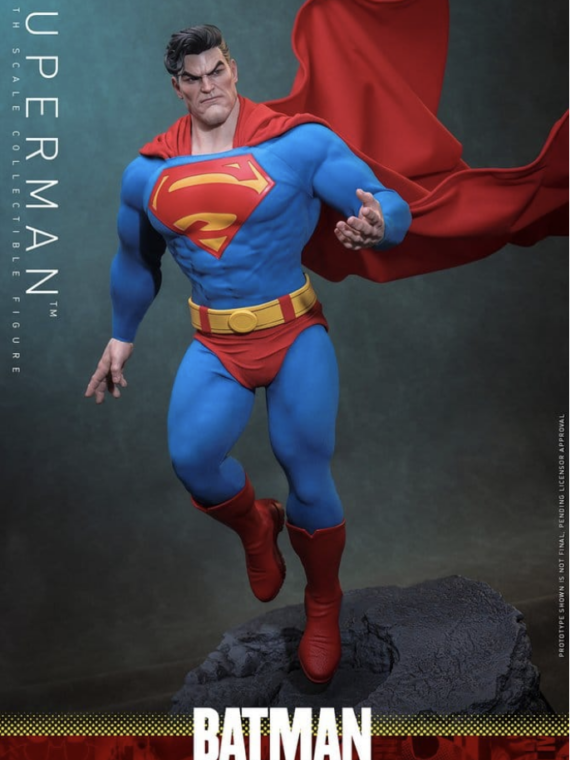 Hot Toys Batman: The Dark Knight Returns Comic Masterpiece Action Figure 1/6 Superman 34 cm