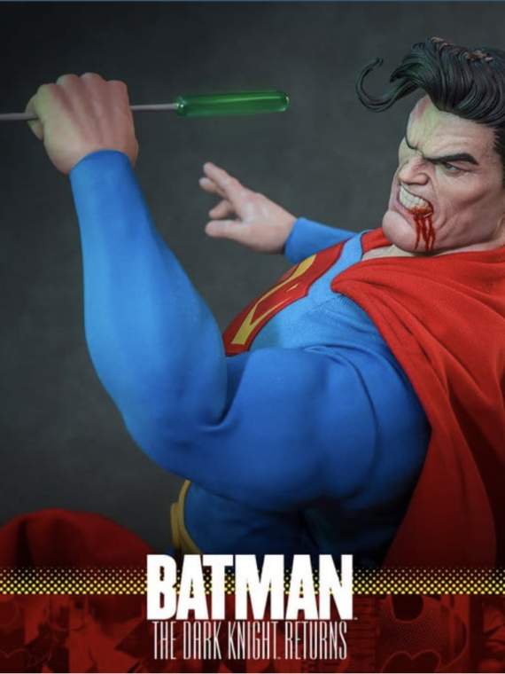 Hot Toys Batman: The Dark Knight Returns Comic Masterpiece Action Figure 1/6 Superman 34 cm