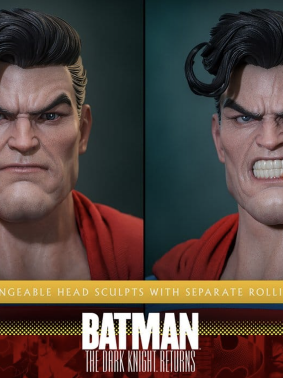 Hot Toys Batman: The Dark Knight Returns Comic Masterpiece Action Figure 1/6 Superman 34 cm