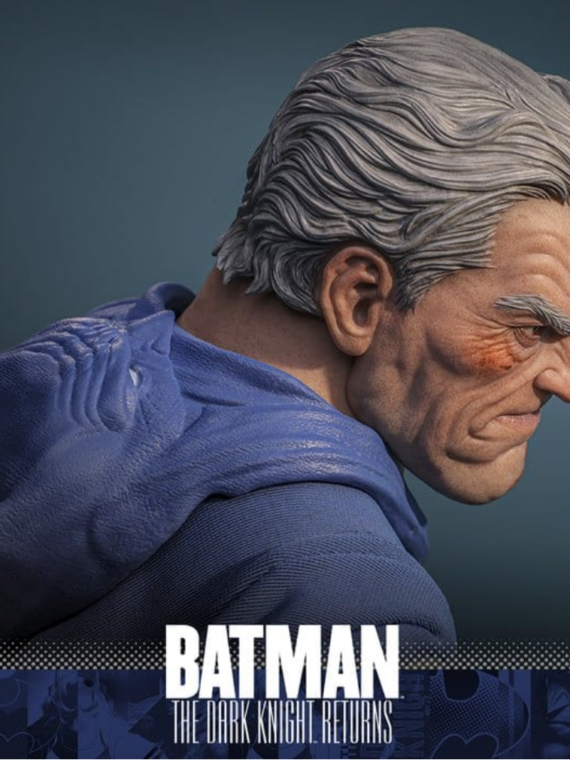 Hot Toys Batman: The Dark Knight Returns Comic Masterpiece Action Figure 1/6 Batman (Battle Damaged Version) 32 cm