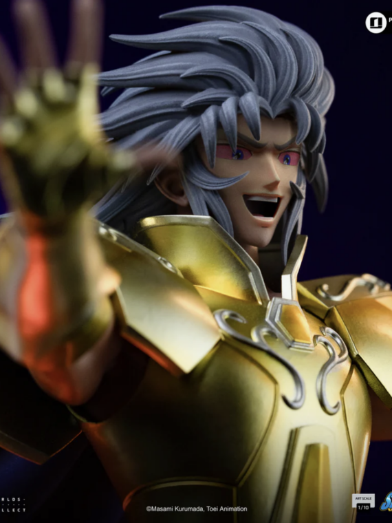 Iron Studios Saint Seiya Gemini Saga 1/10 Statue resina 23 cm