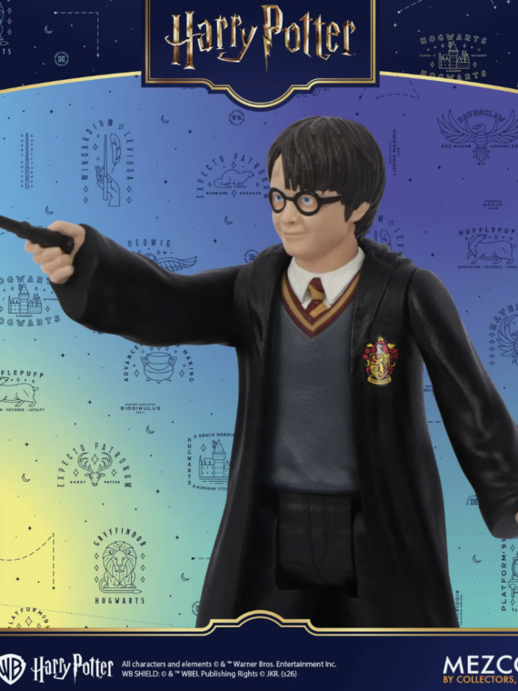 Mezco Toys 5 Points Harry Potter Series 1 set 4 personaggi action figure 10 cm