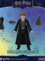 Mezco Toys 5 Points Harry Potter Series 1 set 4 personaggi action figure 10 cm