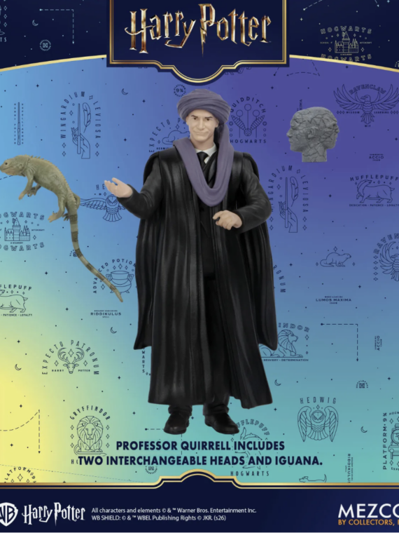 Mezco Toys 5 Points Harry Potter Series 1 set 4 personaggi action figure 10 cm