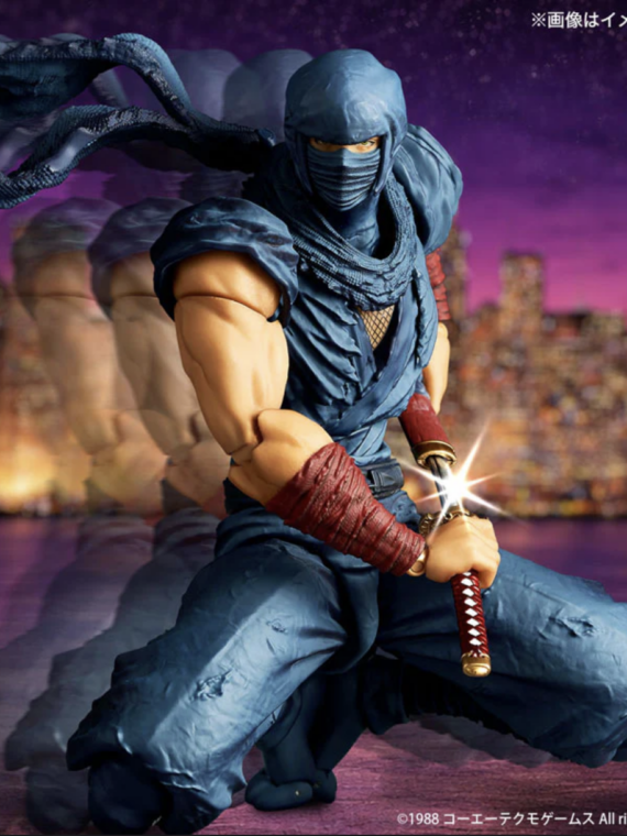 Kaiyodo Revoltech Ninja Gaiden Ryu Hayabusa Ninja Version Action Figure pvc 17 cm