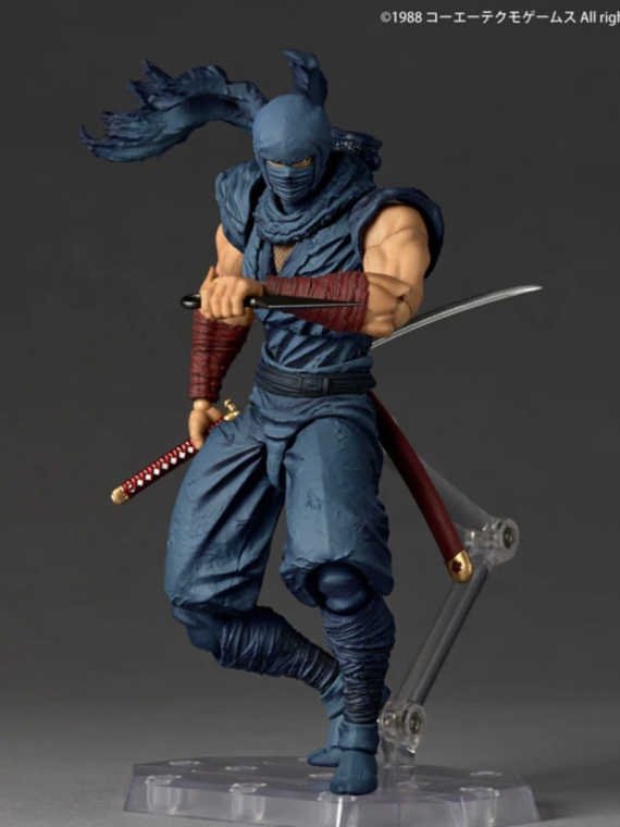 Kaiyodo Revoltech Ninja Gaiden Ryu Hayabusa Ninja Version Action Figure pvc 17 cm
