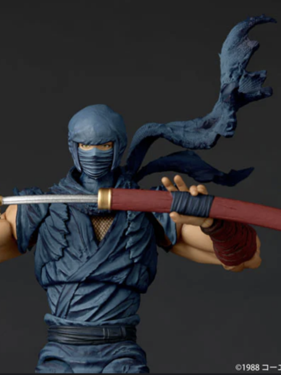 Kaiyodo Revoltech Ninja Gaiden Ryu Hayabusa Ninja Version Action Figure pvc 17 cm