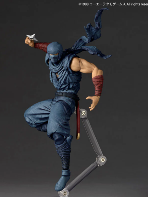 Kaiyodo Revoltech Ninja Gaiden Ryu Hayabusa Ninja Version Action Figure pvc 17 cm