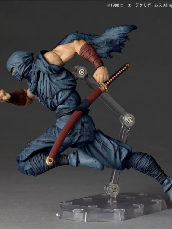 Kaiyodo Revoltech Ninja Gaiden Ryu Hayabusa Ninja Version Action Figure pvc 17 cm