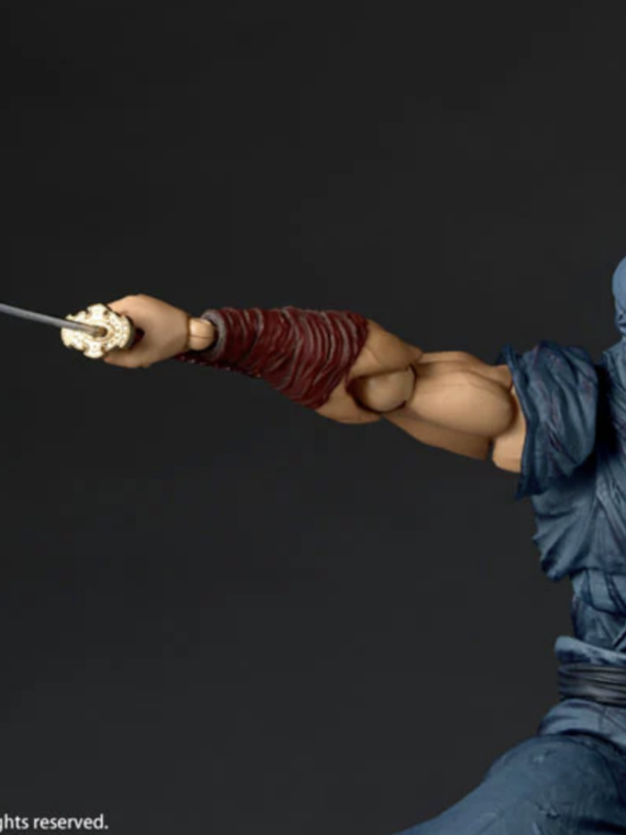 Kaiyodo Revoltech Ninja Gaiden Ryu Hayabusa Ninja Version Action Figure pvc 17 cm