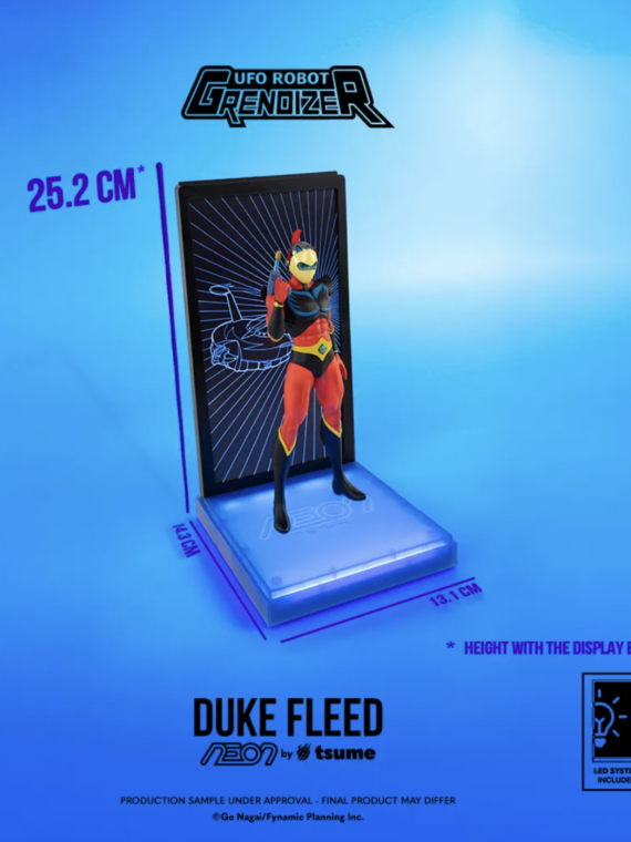 Tsume Grendizer Duke Fleed Actarus Neon Figure pvc 25 cm