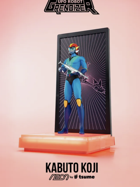 Tsume Grendizer Kabuto Koji Alcor Neon Figure pvc 25 cm