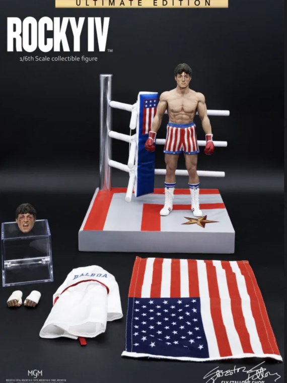 Slystalloneshop Rocky 4 Ultimate Edition 1/6 Scale Action Figure doll 30 cm