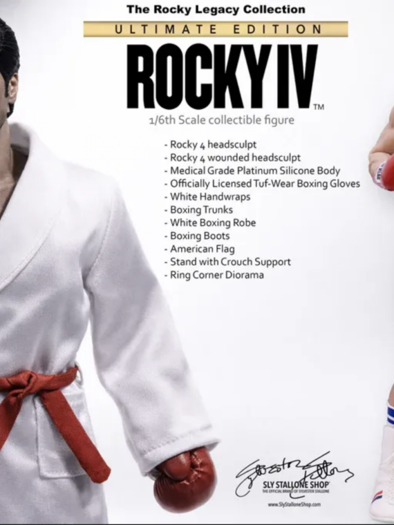 Slystalloneshop Rocky 4 Ultimate Edition 1/6 Scale Action Figure doll 30 cm