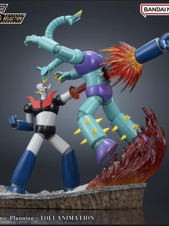 Plex Scene Selection 03 Mazinger Z Rocket Punch! Diorama pvc 18 cm