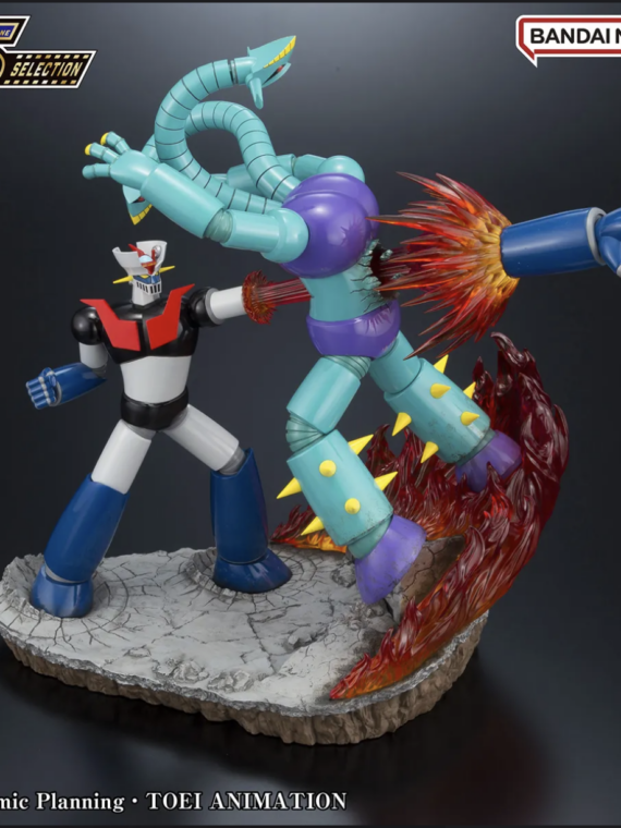 Plex Scene Selection 03 Mazinger Z Rocket Punch! Diorama pvc 18 cm