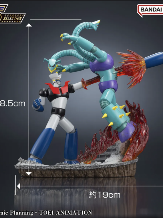 Plex Scene Selection 03 Mazinger Z Rocket Punch! Diorama pvc 18 cm