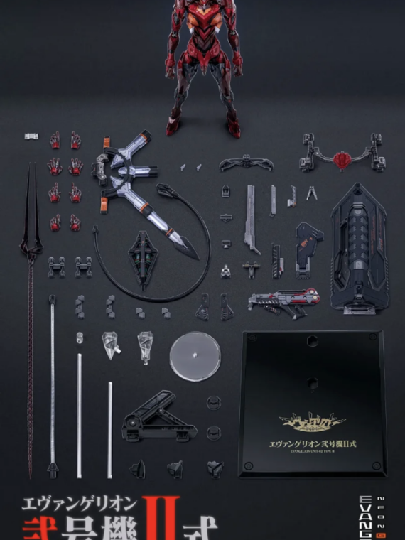 CCS Toys Neon Genesis Evangelion Anima Unità Eva-02 robot 27 cm abs/metallo
