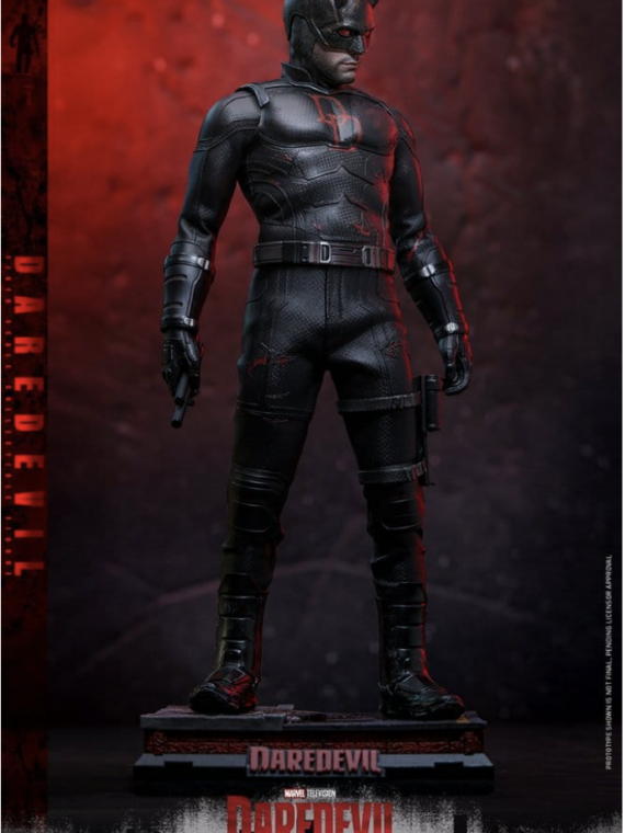 Hot Toys Marvel Daredevil: Born Again Action Figure 1/6 Daredevil Black Suite 30 cm