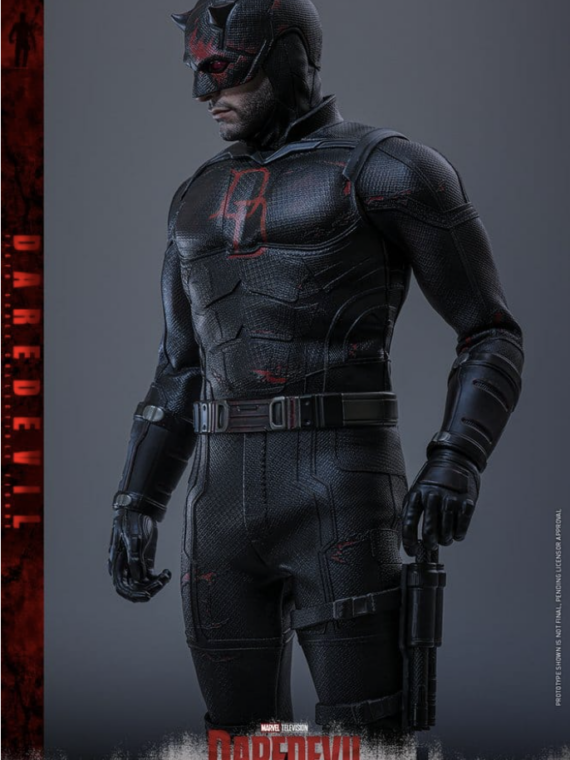 Hot Toys Marvel Daredevil: Born Again Action Figure 1/6 Daredevil Black Suite 30 cm