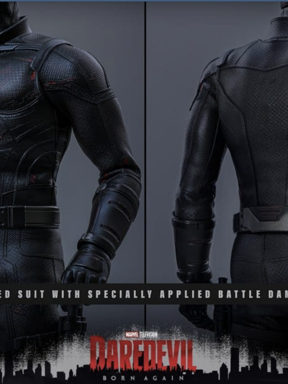 Hot Toys Marvel Daredevil: Born Again Action Figure 1/6 Daredevil Black Suite 30 cm