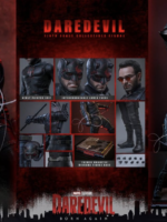 Hot Toys Marvel Daredevil: Born Again Action Figure 1/6 Daredevil Black Suite 30 cm