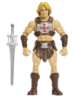 Mattel Action figure di He-Man del film Masters of the Universe 2026, alta 14 cm.