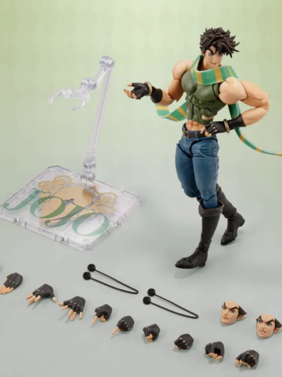 Bandai Jojo’s Bizarre Adventure Joseph Joestar Shf action figure