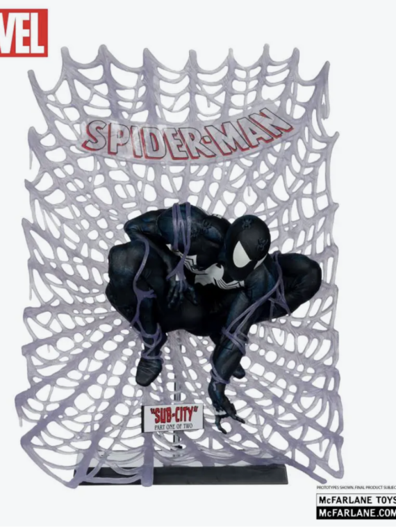 Mcfarlane Toys Marvel Collection 1:6th Wv6 Spider-man (spider-man #1 Black Suit)