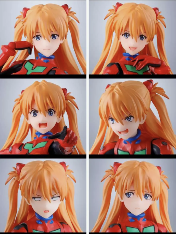 Bandai Neon Genesis Evangelion Asuka Shikinami Langley S.h.figuarts action figure