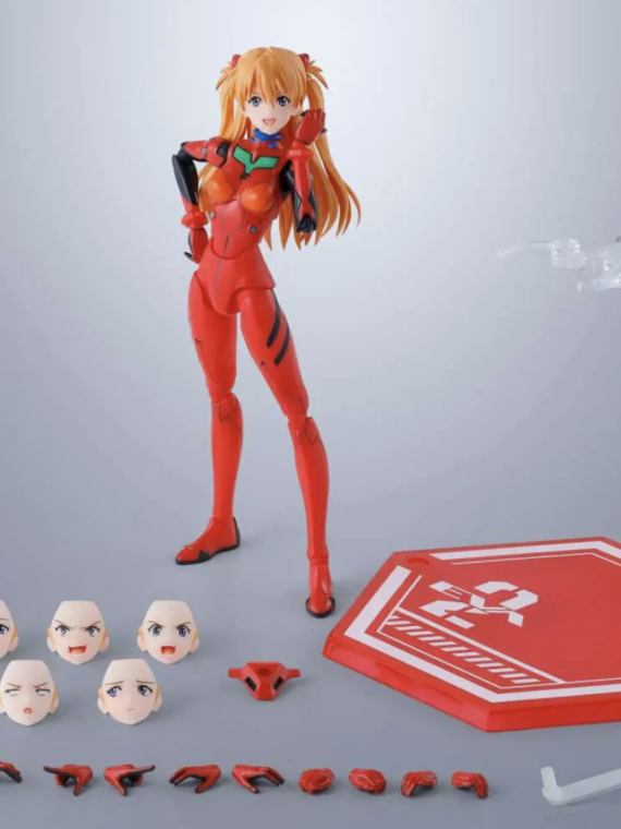 Bandai Neon Genesis Evangelion Asuka Shikinami Langley S.h.figuarts action figure